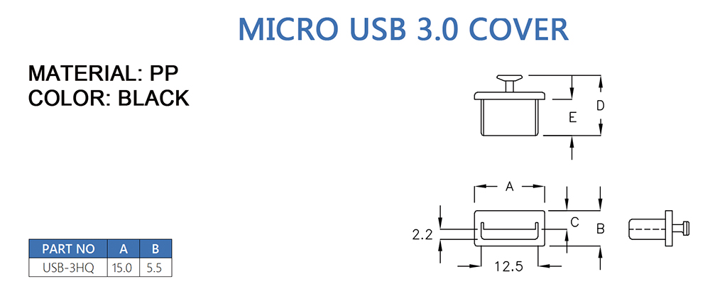 Plug box USB-3HSB-3HQ